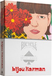 Bicycle playing cards Artist Series Bijou Karman multicolor cardboard