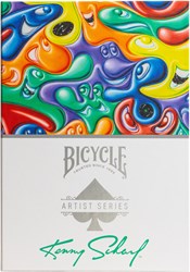 Bicycle playing cards Artist Series - Kenny Scharf multicolor design