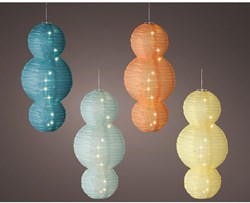 Lumineo solar lantern kids lamp LED warm white multicolor outdoor