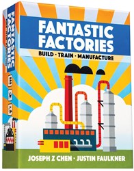 Asmodee board game Fantastic Factories strategy game for 1-5 players