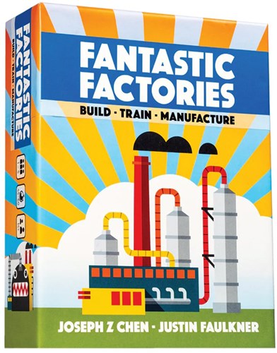 Asmodee board game Fantastic Factories strategy game for 1-5 players