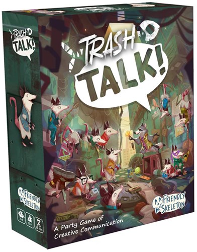 Asmodee Trash Talk party game - board game for 2-8 players English