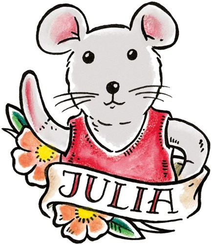 Het Muizenhuis tattoo stickers Sam and Julia - toy tattoos-2