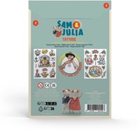 Het Muizenhuis tattoo stickers Sam and Julia - toy tattoos