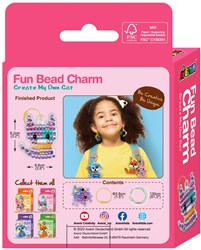 Avenir bead craft kit - Fun Bead Charms cat for kids