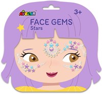 Avenir Face Art face stickers star - colourful kids makeup stickers-2