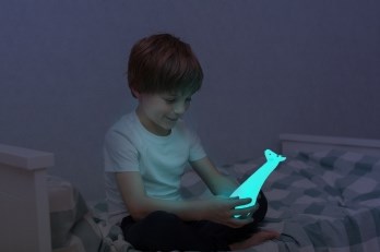 Zazu nightlight torch Gina grey - child-friendly LED lamp-2