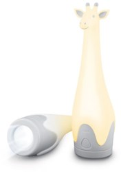 Zazu nightlight torch Gina grey - child-friendly LED lamp