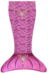 Kuaki mermaid blanket Princess - soft fleece kids blanket pink