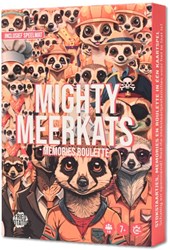 Asmodee card game Mighty Meerkats Memories Roulette memory game