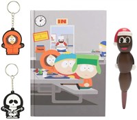 Blue Sky Studios South Park notebook set with pen and keychain
