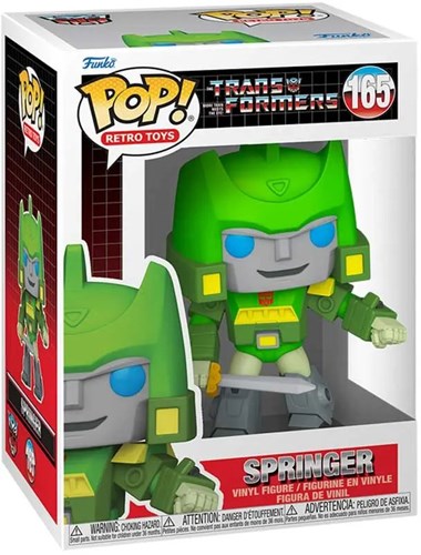 Funko action figure Transformers Springer vinyl toy robot
