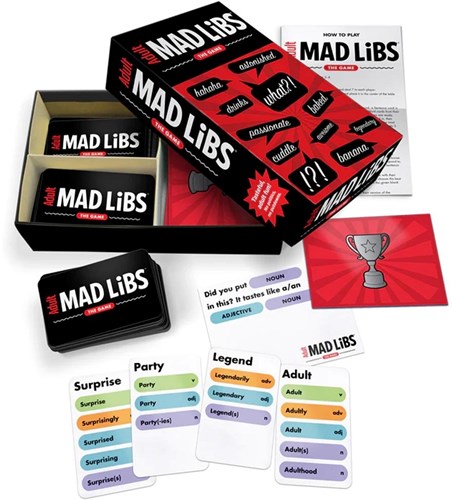Asmodee card game Adult Mad Libs The Game - party game for adults-3