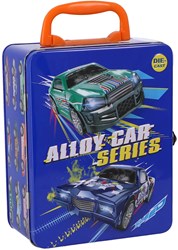 KiddyGo metal storage box diecast cars - toy race cars