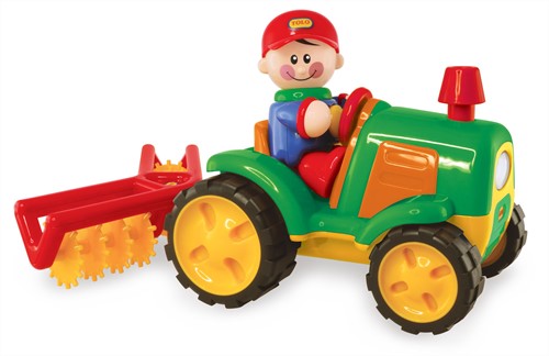 Tolo First Friends Electronic Toy Vehicle - Tractor with plough