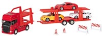 Goki toy Super Truck Car Transporter Scania V8 1:60-64 multicolor-2