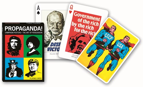 Piatnik Propaganda Playing Cards - Single Deck