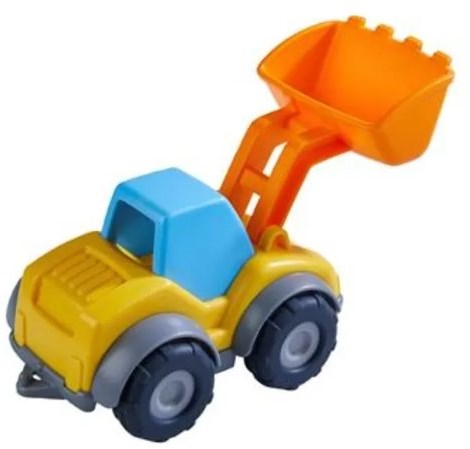 Haba toy car wheel loader - colorful construction vehicle for kids