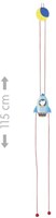 Goki climbing rocket wooden toy rocket 115 cm for children-2