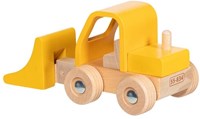 Goki wooden toy wheel loader for kids - durable and safe-2