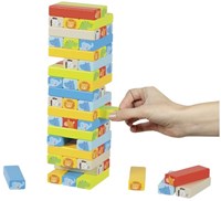 Goki balance game - animals wooden toy stacking game-2