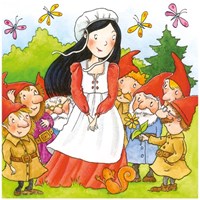 Goki wooden fairy tale block puzzle 9-piece toy puzzle-2