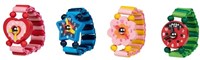 Goki wooden clock toy learn to tell time for kids-2