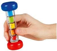 Goki wooden rainmaker toy - colorful rain stick musical instrument-2