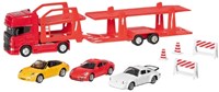 Goki toy Super Truck Car Transporter Scania V8 1:60-64 multicolor-3