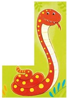 Goki wooden animal block puzzle - educational toy 4 pieces-3