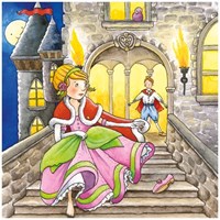 Goki wooden fairy tale block puzzle 9-piece toy puzzle-3