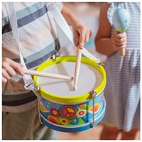 Goki drum musical instrument for children - play fun-2