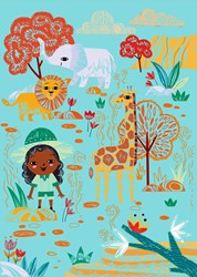 Avenir scratch book creative toy mini A5 travel art set