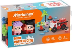 Mini Waffle - Fire Truck 80 Pcs
