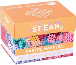 Mini Waffle Pastel - 500 Pcs