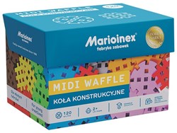 Midi Waffle Construction Wheels 120 Pcs