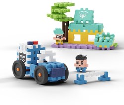 Mini Waffle - City Police Car & Jewelry