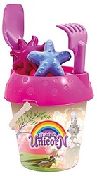 Adriatic beach toy Magic Unicorn bucket set 6-piece for kids