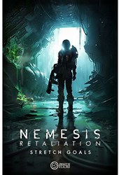 Asmodee board game Nemesis Retaliation Stretch Goals Box expansion English