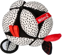 Mom's Care Montessori baby ball with mirror black-white sensory toy