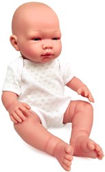 Asi baby doll Pablo with soft body - toy doll white