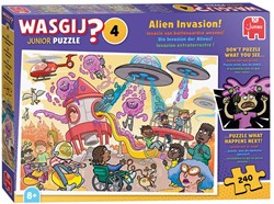 Wasgij Junior 4 Legpuzzel - Alien Invasie! - 240st.