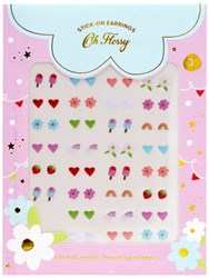 Oh Flossy accessories stick-on earrings for kids and parties