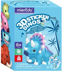 Mieredu 3D sticker dinosaur - Creative craft fun for kids