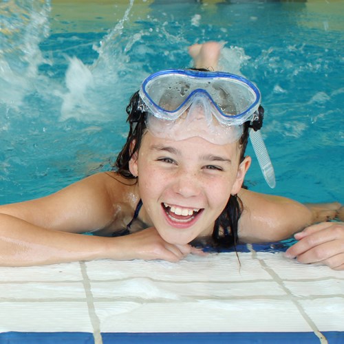 Schildkröt children's diving mask - silicone and safety glass swim goggles-2