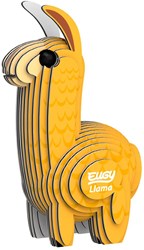 Eugy 3D Model wild animal llama cardboard building kit 6+ educational toy