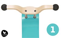 Wishbonebike Mini-Flip Mix & Match Top - Aqua accessory for balance bike