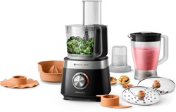 Philips food processor Viva 850W black stainless steel multifunctional kitchen machine