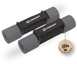 Schildkröt fitness dumbbell set 2x 1.0kg with adjustable hand strap