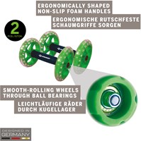 Schildkröt fitness Dual Roller core trainer - ab wheel for home workouts-2